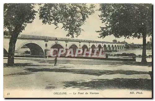 Ansichtskarte AK Orleans Le Pont de Vierzon