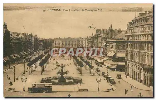 Cartes postales Bordeaux Les Allees de Tourny