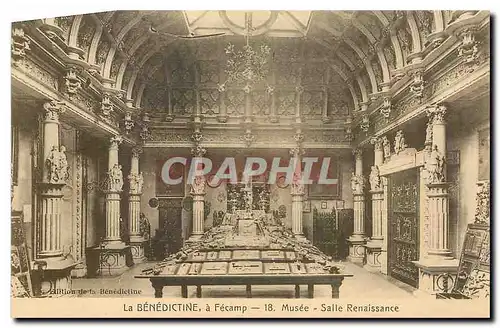 Cartes postales La Benedictine a Fecamp Musee Salle Renaissance