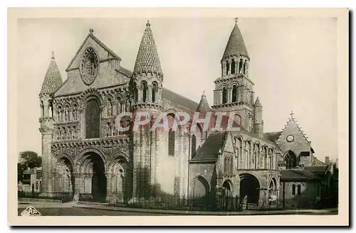 Cartes postales Poitiers Eglise Notre Dame Facade Ouest et Sud