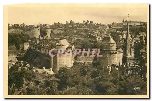 Cartes postales La Douce France Bretagne Fougeres Ille et Vilaine Les Tours Surienne