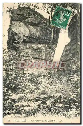 Cartes postales Saint Die Les Rochers Saint Martin