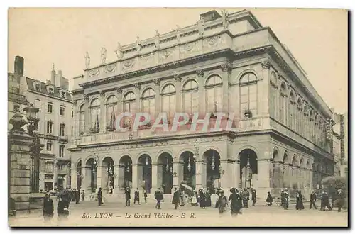 Cartes postales Lyon Le Grand Theatre