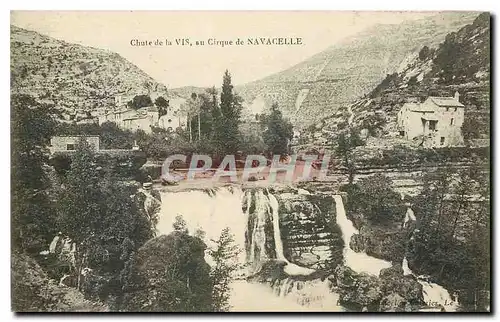 Cartes postales Chute de la Vis au Cirque de Navacelle