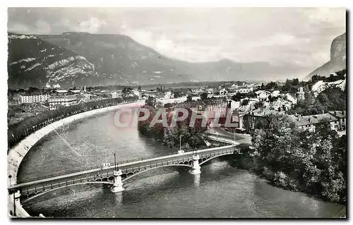 Ansichtskarte AK Grenoble vue generale l'Isere et le Vercors