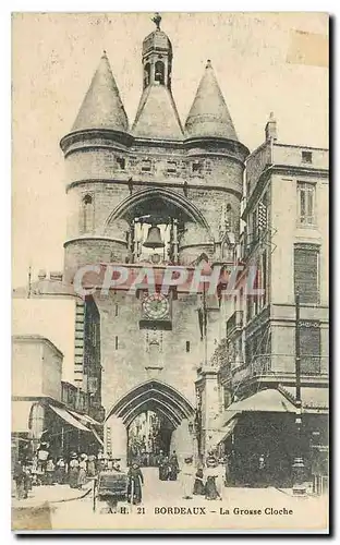 Cartes postales Bordeaux la Grosse Cloche