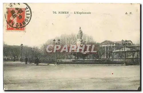 Cartes postales Nimes l'Esplanade