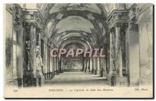Cartes postales Toulouse le Capitole la Salle des Illustres