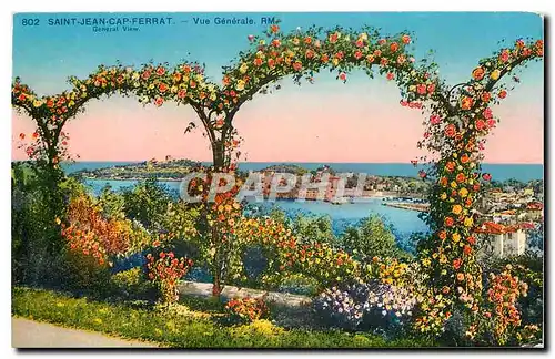 Cartes postales Saint Jean Cap Ferrat vue generale