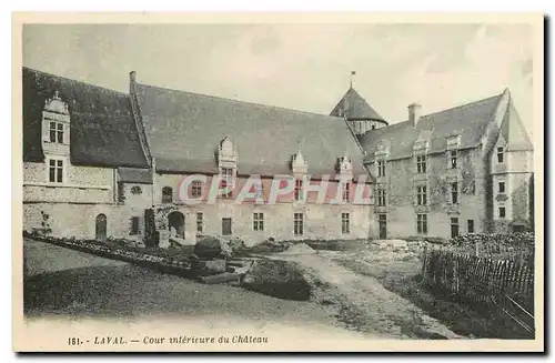 Cartes postales Laval Cour interieure du Chateau