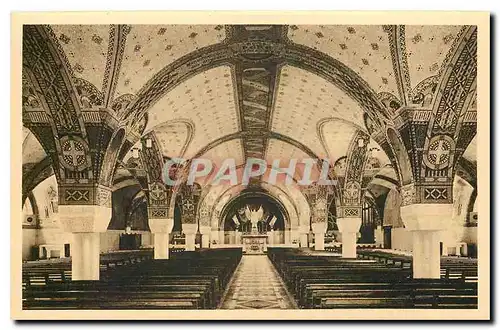 Cartes postales La Basilique de Lisieux la Crypte vue generale