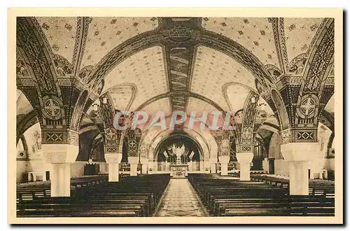 Cartes postales La Basilique de Lisieux la Crypte vue generale