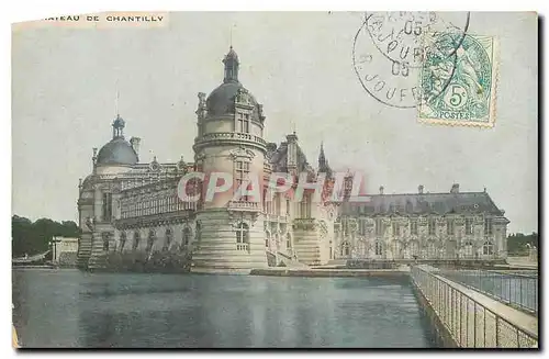 Cartes postales Chateau de Chantilly