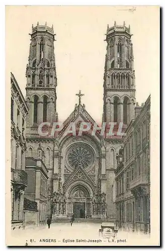 Cartes postales Angers Eglise Saint Joseph