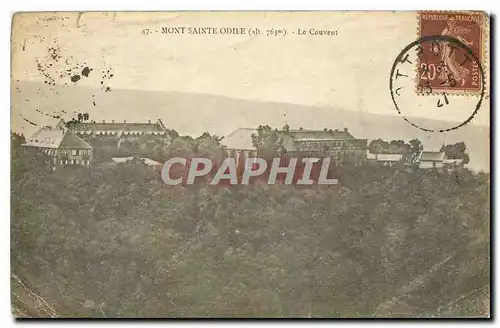 Cartes postales Mont Sainte Odile le couvent