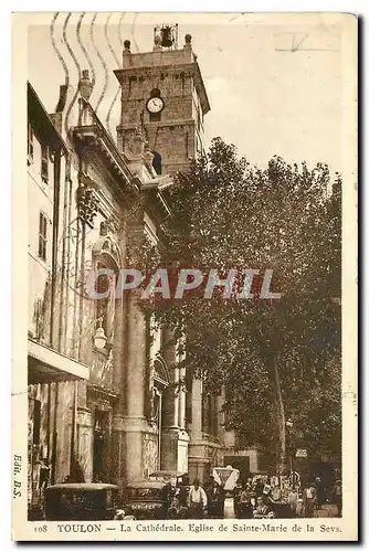 Ansichtskarte AK Toulon la Cathedrale eglise de Sainte Marie de la Sevs