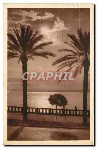 Cartes postales Cote d'Azur Nice Coucher de Soleil