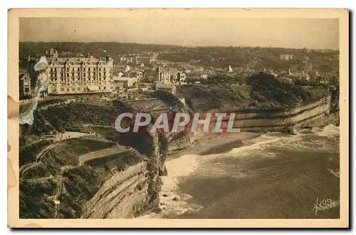 Ansichtskarte AK La Douce France Biarritz Basses Pyreneees les Falaises vues du Phare