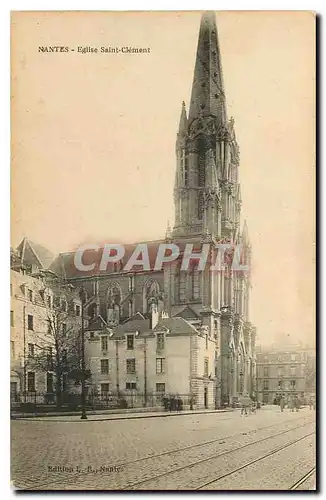 Ansichtskarte AK Nantes Eglise Saint Clement