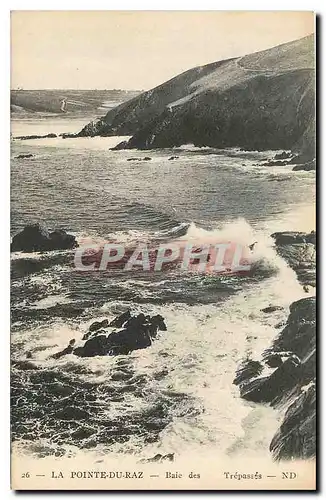 Ansichtskarte AK La Pointe du Raz Baie des Trepasses