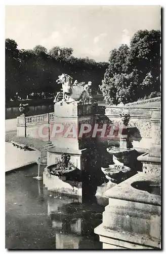 Cartes postales Chateau de Vaux le Vicomte S et M Chevaux marins de Lancon