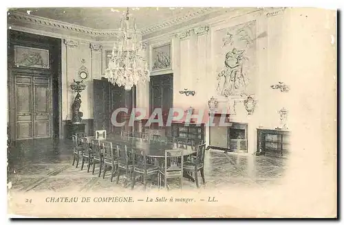 Ansichtskarte AK Chateau de Compiegne la Salle a manger