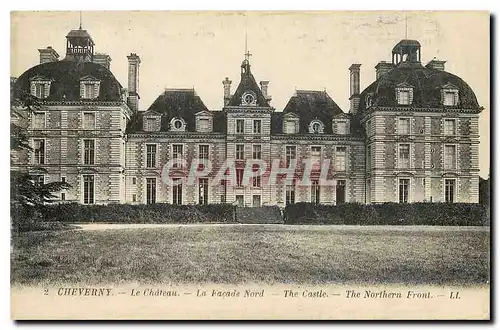 Ansichtskarte AK Cheverny Le Chateau la facade nord