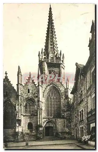 Ansichtskarte AK Vitre I et V Eglise Notre Dame clocher moderne a fleche