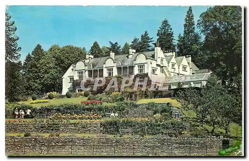 Cartes postales The house and gardens lake districk national park centre Brockhole Windermere