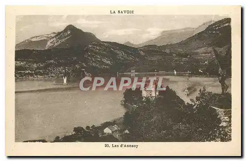 Cartes postales La Savoie Lac d'Anecy