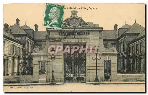 Cartes postales L'Hotel de Ville facade