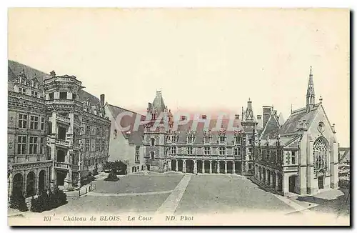 Cartes postales Chateau de Blois la Cour