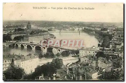Ansichtskarte AK Toulouse vue prise du Clocher de la Dalbade