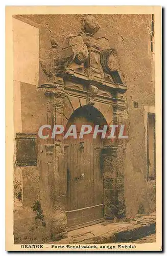 Cartes postales Orange Porte Renaissance ancien Eveche