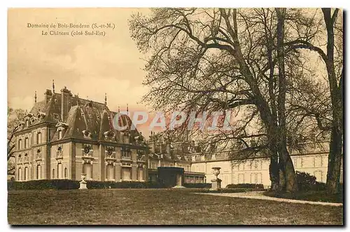 Cartes postales Domaine de Bois Boudran S et M le Chateau cote sud est