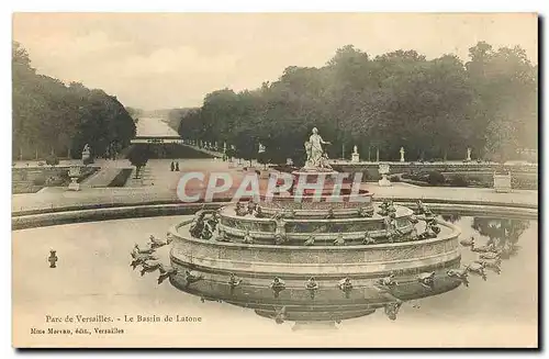 Cartes postales Parc de Versailles le Bassin de Latone