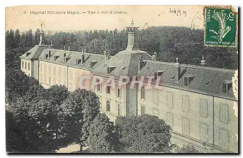 Cartes postales Hopital Militaire Begin vue a vol d'oiseau