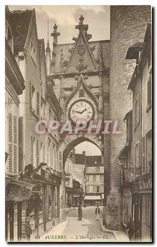 Cartes postales Auxerre l'Horloge