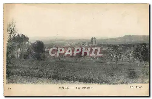 Cartes postales Noyon vue generale