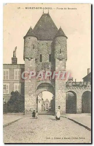 Cartes postales Moret sur Loing Porte de Samois