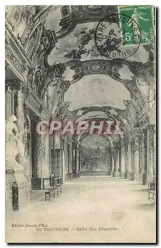 Cartes postales Toulouse Salle des Illustres