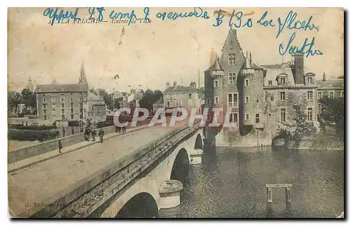 Cartes postales La Fleche Entree de Ville