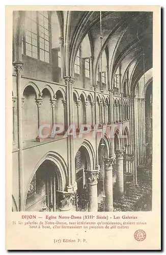 Cartes postales Dijon Eglise Notre Dame XIII siecle