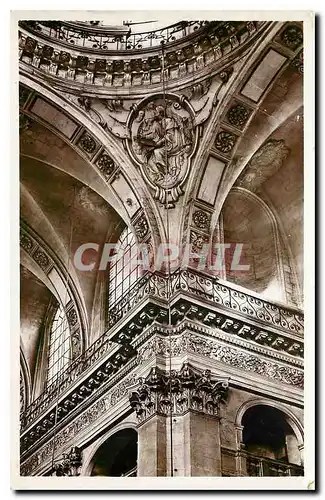 Cartes postales Eglise St Paul St Louis Paris IV Detail architectural Medaillon St Jean