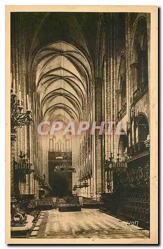 Ansichtskarte AK Paris en Flanant Interieur de Notre Dame