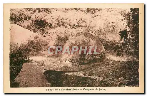 Ansichtskarte AK Foret de Fontainebleau Casquette de Jockey