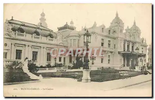 Cartes postales Monte Carlo le Casino