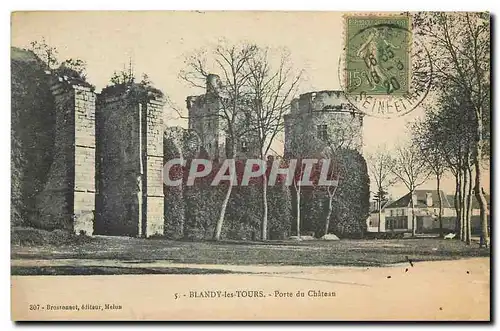 Cartes postales Blandy les Tours Porte du Chateau