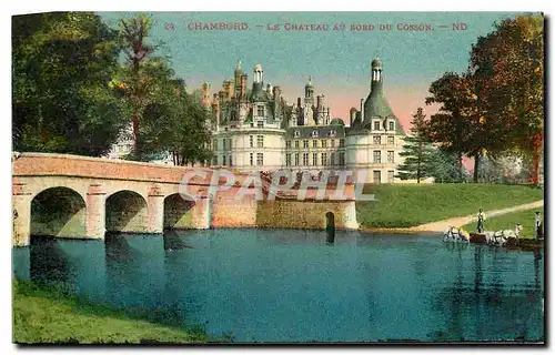 Ansichtskarte AK Chambord le Chateau au Bord du Cosson