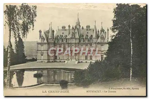 Cartes postales La Champagne Boursault le Chateau